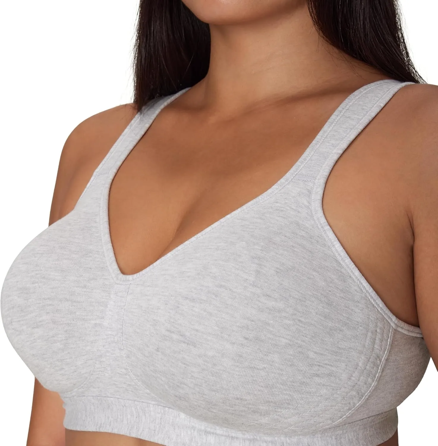 Playtex Women's Wireless Bra, 18 Hour Plus-Size T-Shirt Bras Available, Ultimate Lift, Moisture-Wicking, 474C