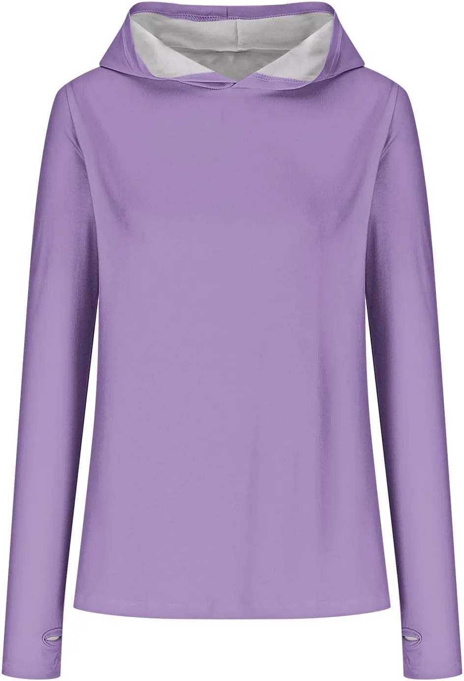 Pullover Hoodies with Thumb Holes for Women Long Sleeve Running Yoga Workout Tops Spring Fall Athletic Hooded Shirts
