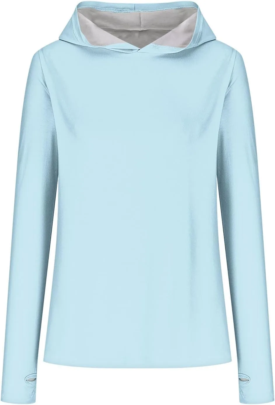 Pullover Hoodies with Thumb Holes for Women Long Sleeve Running Yoga Workout Tops Spring Fall Athletic Hooded Shirts