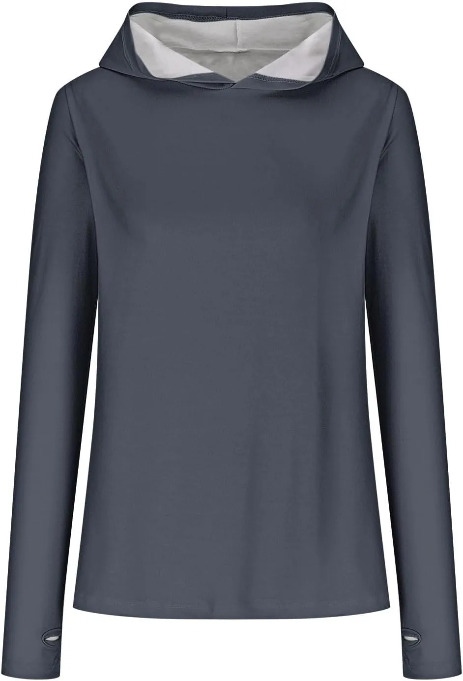 Pullover Hoodies with Thumb Holes for Women Long Sleeve Running Yoga Workout Tops Spring Fall Athletic Hooded Shirts