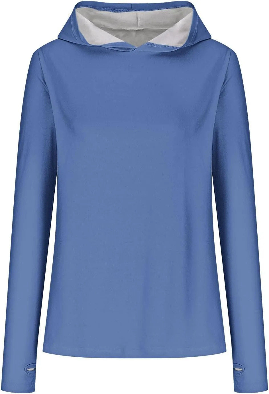 Pullover Hoodies with Thumb Holes for Women Long Sleeve Running Yoga Workout Tops Spring Fall Athletic Hooded Shirts