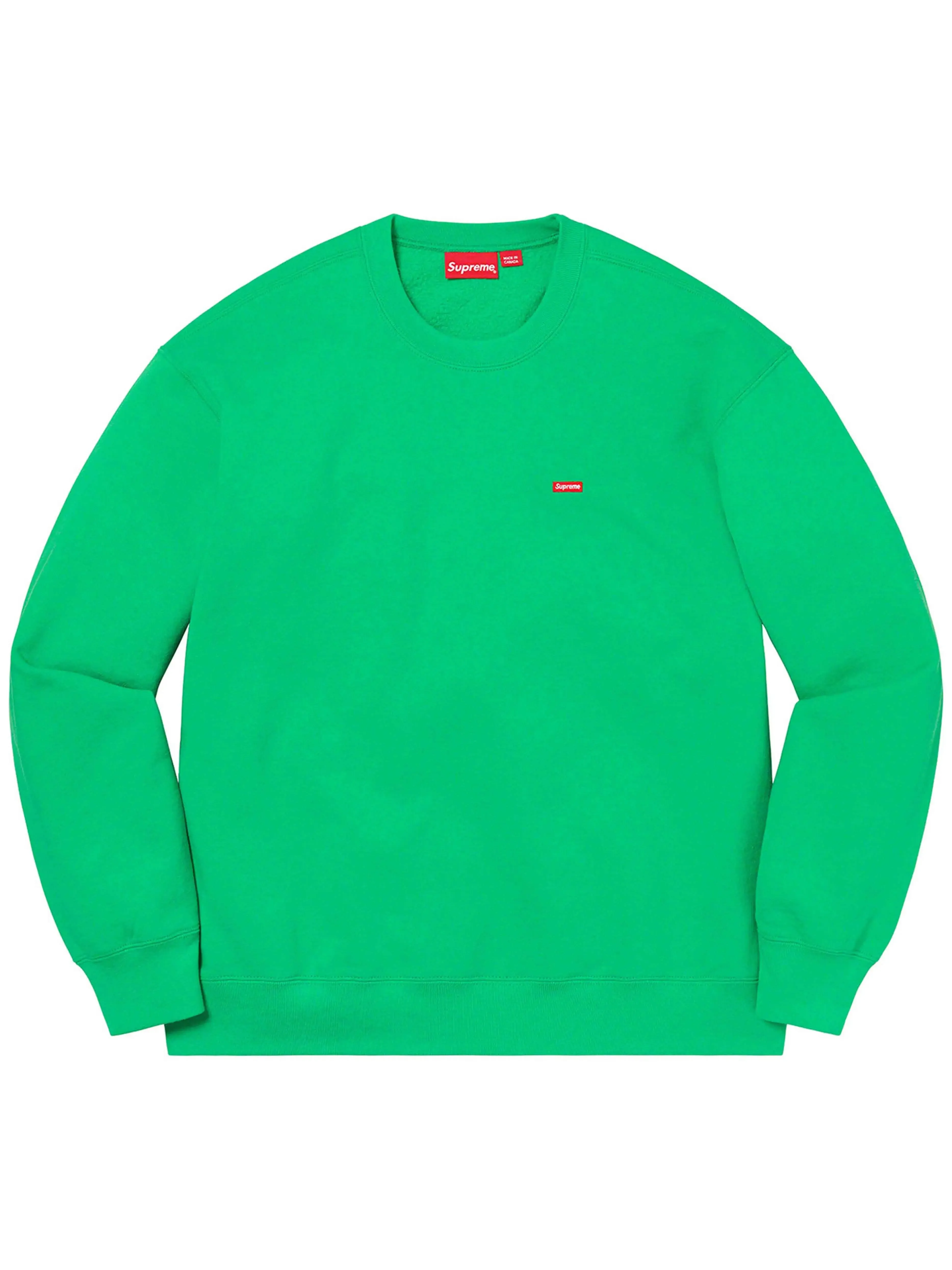 Supreme Small Box Crewneck Green [SS21]