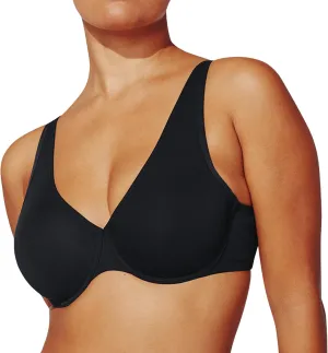 ThirdLove Organic Cloud Cotton Full Coverage Bra, High Support, Soft Bra, Breathable with Spandex for Stretch, Bras for Women