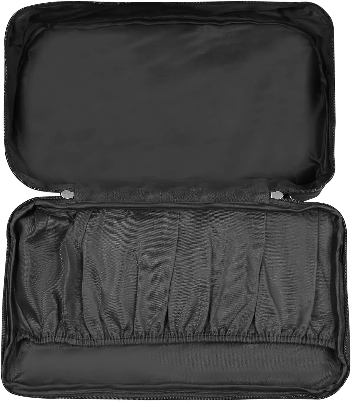 Travel Underwear Organizer Bag Portable Bra Socks Lingerie Cosmetic Storage Bag Travel Essentials Packing Cubes,Black
