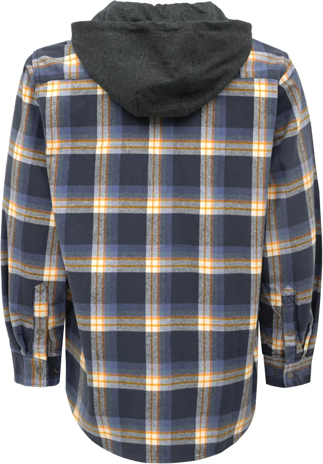 VATRENUS FR Shirts for Men Plaid Flannel Jacket 8.5oz Heavyweight Flame Resistant Welding Shirt