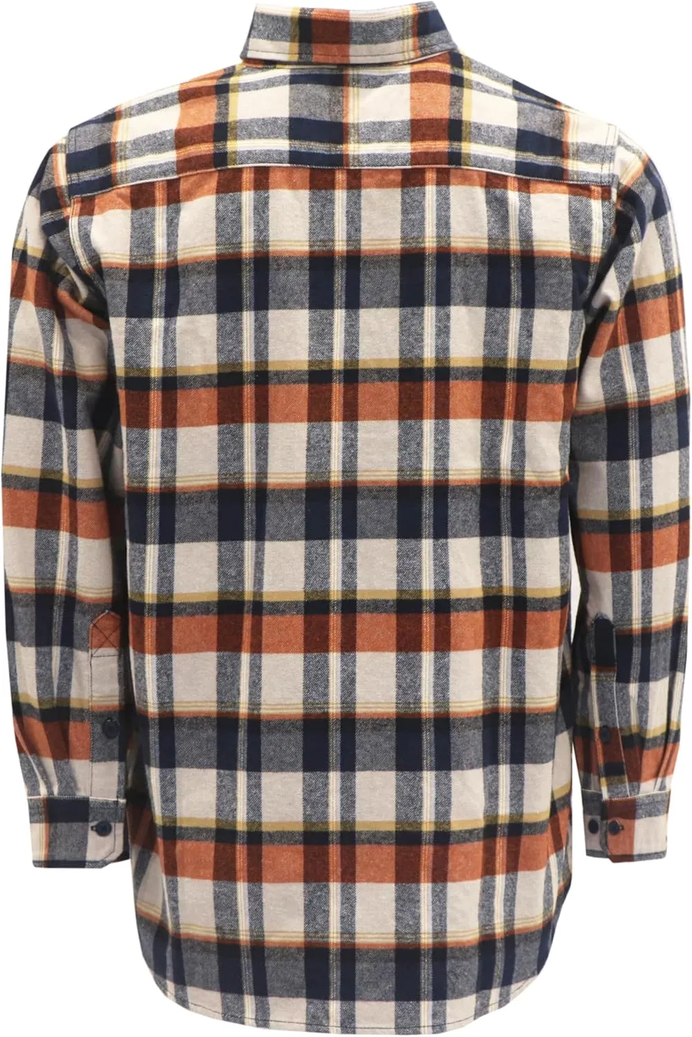 VATRENUS FR Shirts for Men Plaid Flannel Jacket 8.5oz Heavyweight Flame Resistant Welding Shirt