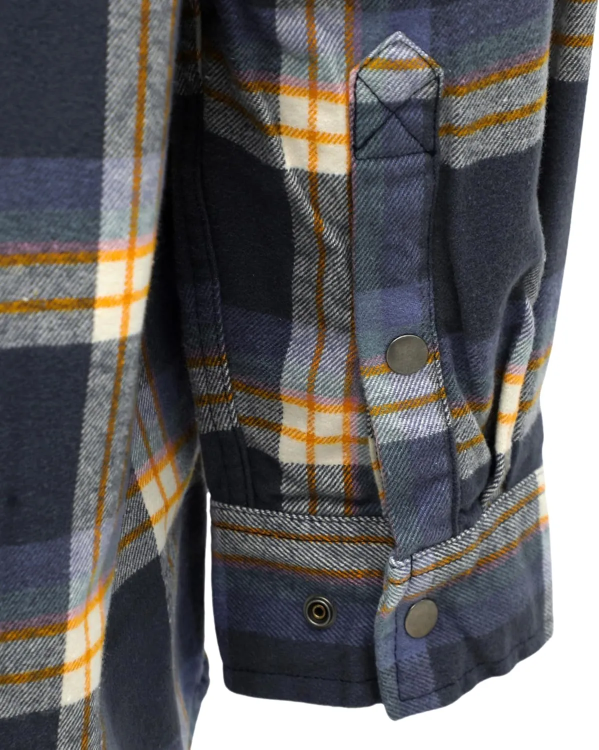 VATRENUS FR Shirts for Men Plaid Flannel Jacket 8.5oz Heavyweight Flame Resistant Welding Shirt
