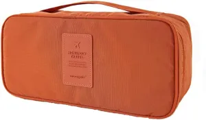 Vpang Portable Multi-Functional Socks Underwear Bra Organizer Case Travel Storage Bag Packing Cube Cosmetic Bag (Orange)
