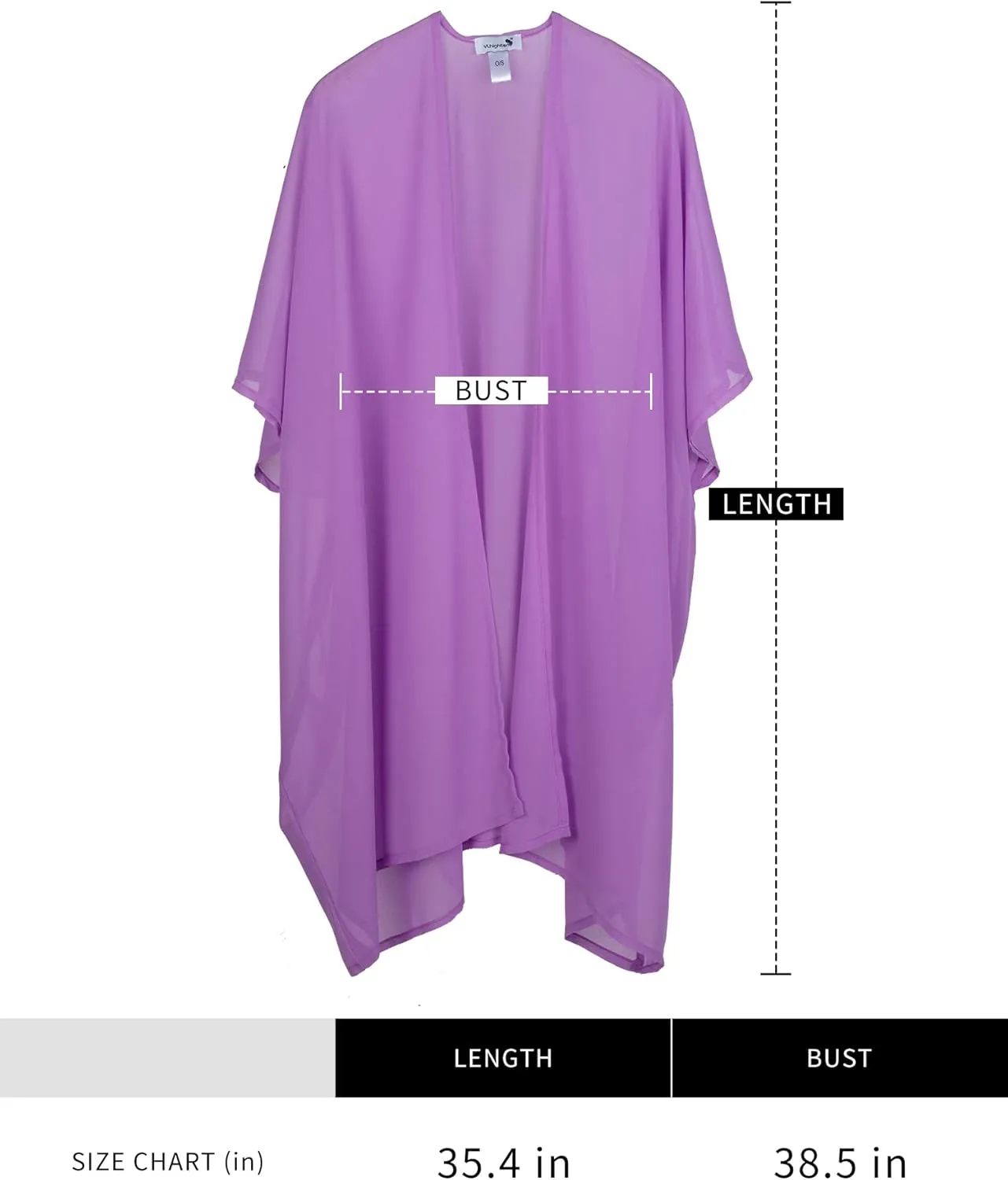 Womens Beach Kimono Coverup Sheer Chiffon Cover Ups Swimwear Cardigan Summer