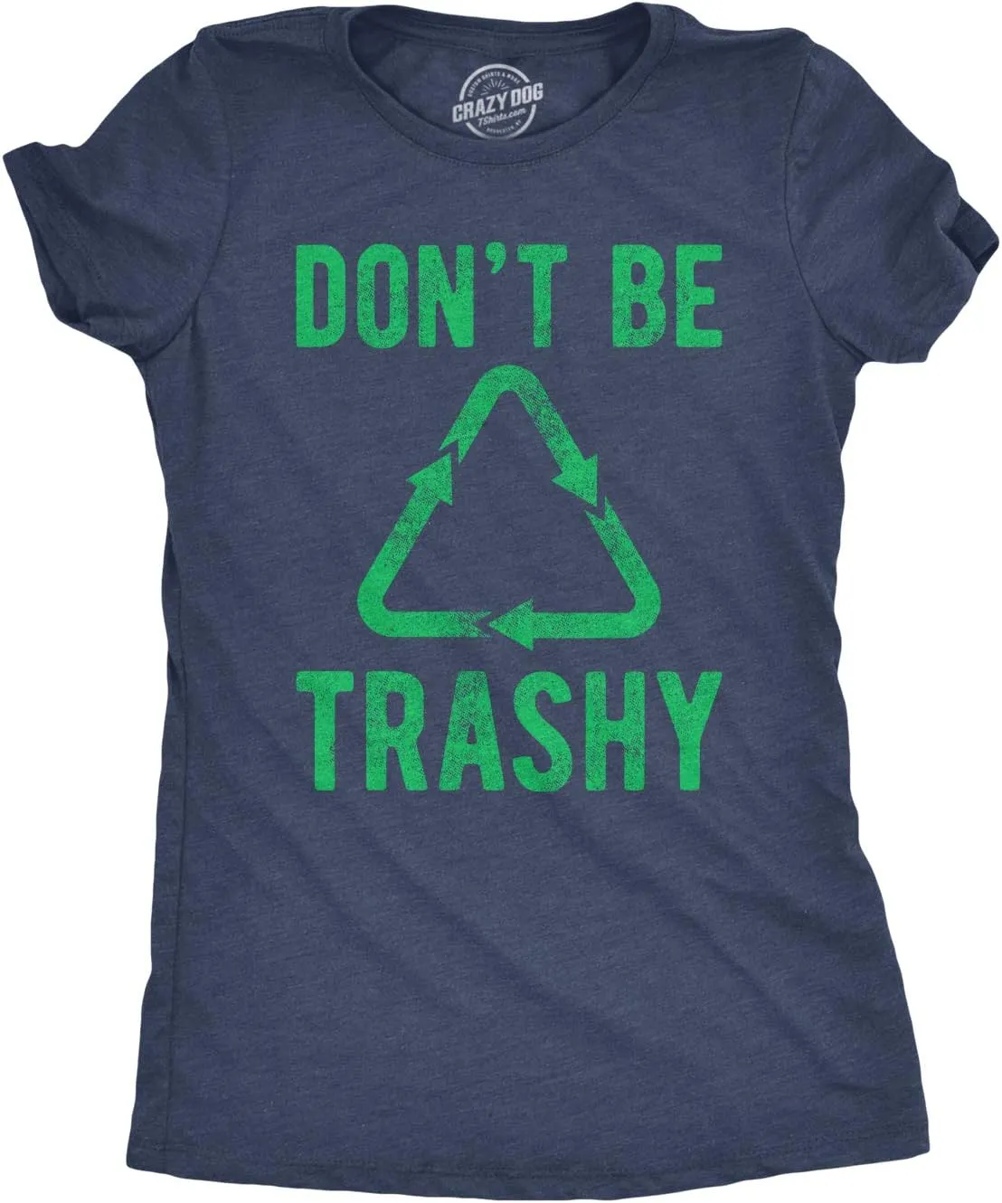 Womens Earth Day T Shirt Funny Awesome Environmental Nature Recycling Tee for Ladies