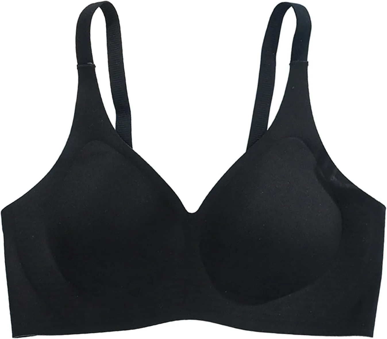 Womens Sports Bra Unlined Wireless Padded Bra Comfortable Support Workout Running Bras Bralettes