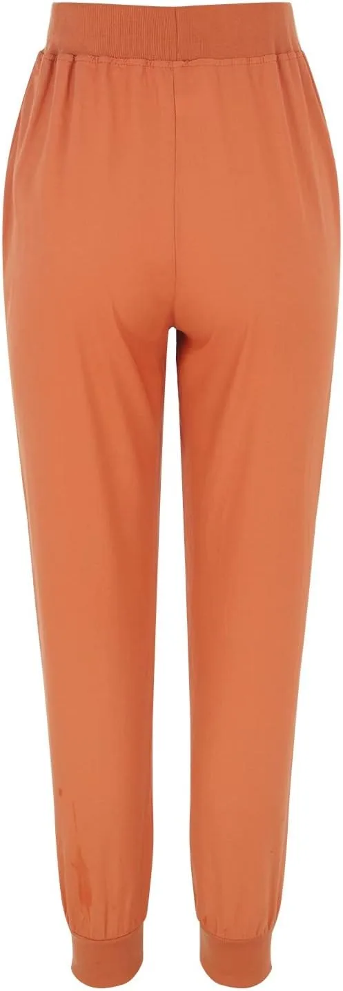 Womens Tapered Pants, Casual Linen Pants Women Drawstring Back Elastic Waist Pants Business Casual Pants Teacher Trousers