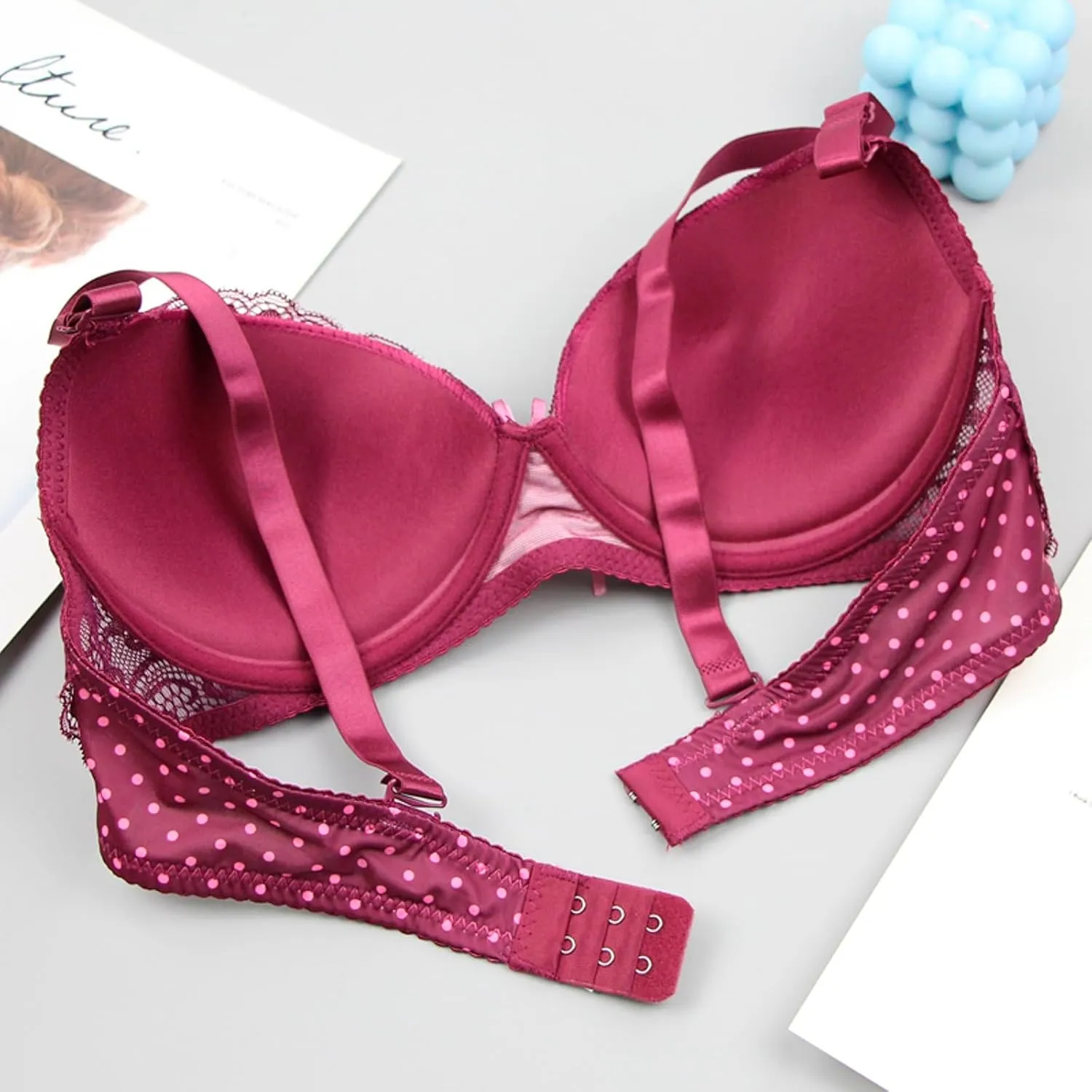 Women's Wireless Full-Coverage Bras Everyday Seamless Padded Workout Gym Yoga T-Shirt Bra Bralette
