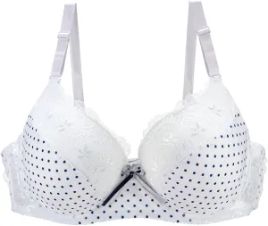 Women's Wireless Full-Coverage Bras Everyday Seamless Padded Workout Gym Yoga T-Shirt Bra Bralette